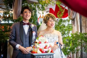 72cafeおしゃれウェディング事例写真