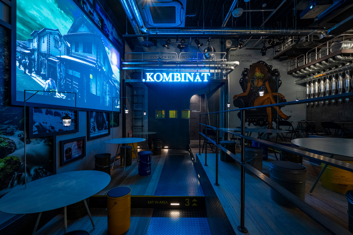 意匠堂デザイン　店舗設計竣工事例写真　.KOMBINAT12  