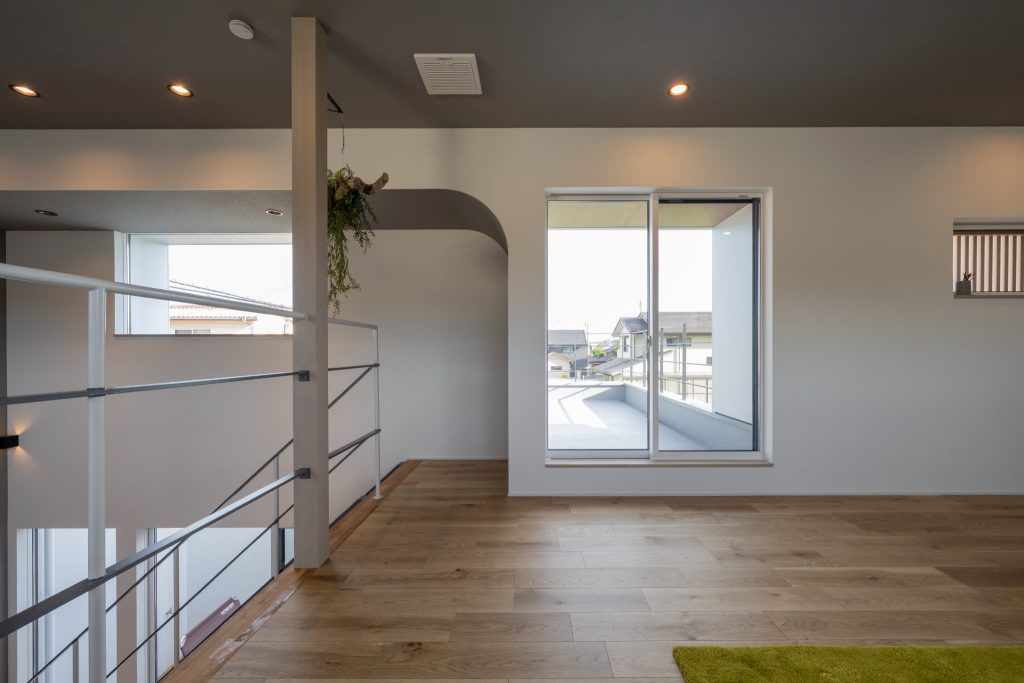 爽々な家の多目的スペース｜将来子供部屋として間仕切れる設計｜岡山・倉敷でおしゃれな注文住宅を手がける工務店【意匠堂】