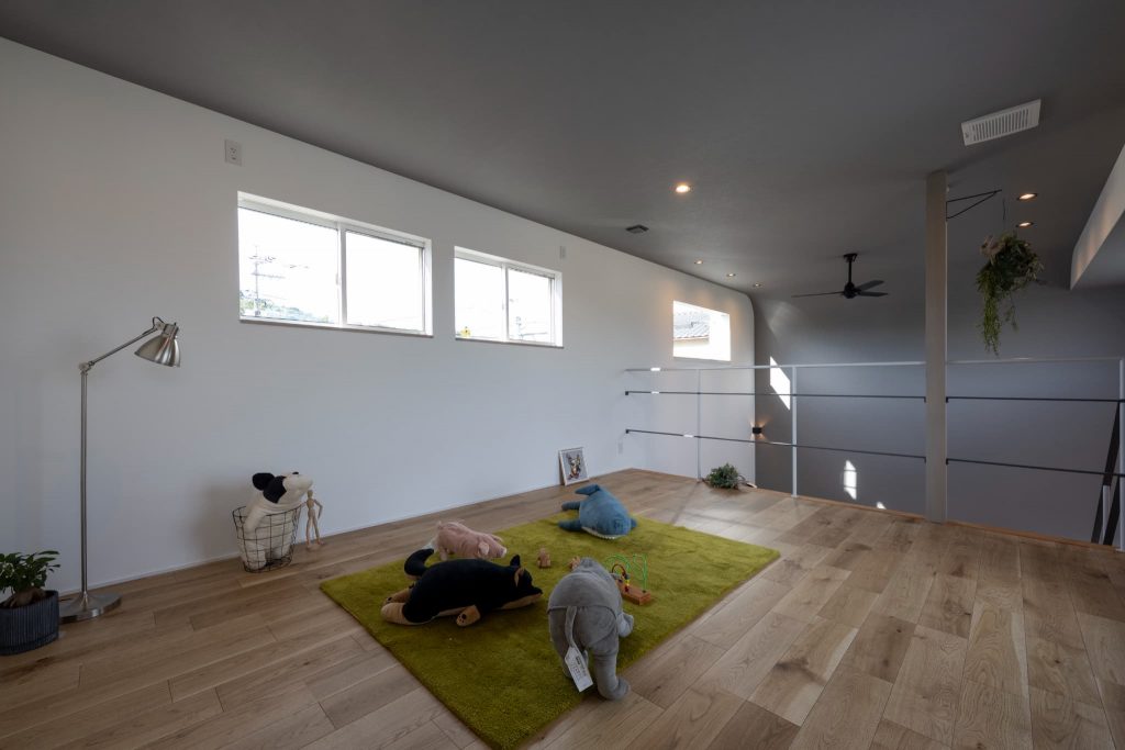 爽々な家の多目的スペース｜将来子供部屋として間仕切れる設計｜岡山・倉敷でおしゃれな注文住宅を手がける工務店【意匠堂】