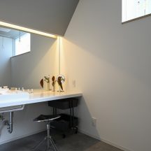 トイレ/洗面のデザイン|岡山の工務店株式会社意匠堂のおしゃれ新築注文住宅竣工写真|年間11棟限定。岡山・倉敷で工務店が“作品”として叶えるおしゃれな注文住宅|岡山・倉敷でおしゃれな注文住宅を手がける工務店【意匠堂】