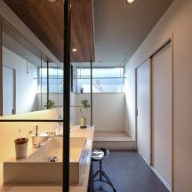 トイレ/洗面のデザイン|トイレ洗面(水回り・洗濯室)施工事例|年間11棟限定。岡山・倉敷で工務店が“作品”として叶えるおしゃれな注文住宅|岡山・倉敷でおしゃれな注文住宅を手がける工務店【意匠堂】