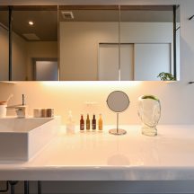 トイレ/洗面のデザイン|トイレ洗面(水回り)施工事例|年間11棟限定。岡山・倉敷で工務店が“作品”として叶えるおしゃれな注文住宅|岡山・倉敷でおしゃれな注文住宅を手がける工務店【意匠堂】