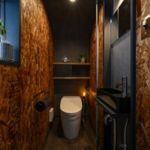 トイレ／洗面のデザイン｜トイレ洗面（水回り）施工事例｜年間11棟限定。岡山・倉敷で工務店が“作品”として叶えるおしゃれな注文住宅｜岡山・倉敷でおしゃれな注文住宅を手がける工務店【意匠堂】