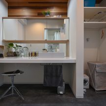 トイレ/洗面のデザイン|トイレ洗面(水回り)施工事例|年間11棟限定。岡山・倉敷で工務店が“作品”として叶えるおしゃれな注文住宅|岡山・倉敷でおしゃれな注文住宅を手がける工務店【意匠堂】