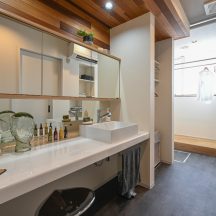 トイレ/洗面のデザイン|トイレ洗面(水回り・洗濯室)施工事例|年間11棟限定。岡山・倉敷で工務店が“作品”として叶えるおしゃれな注文住宅|岡山・倉敷でおしゃれな注文住宅を手がける工務店【意匠堂】