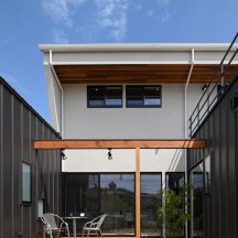 中庭・ウッドデッキ(中庭のある家)施工事例