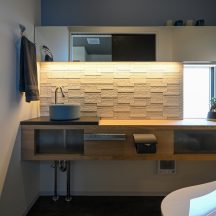 トイレ/洗面のデザイン|トイレ洗面(水回り)施工事例|年間11棟限定。岡山・倉敷で工務店が“作品”として叶えるおしゃれな注文住宅|岡山・倉敷でおしゃれな注文住宅を手がける工務店【意匠堂】