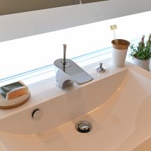 トイレ/洗面のデザイン|トイレ洗面(水回り)施工事例|年間11棟限定。岡山・倉敷で工務店が“作品”として叶えるおしゃれな注文住宅|岡山・倉敷でおしゃれな注文住宅を手がける工務店【意匠堂】
