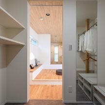 トイレ/洗面のデザイン|トイレ洗面(ファミリークローゼット)施工事例|年間11棟限定。岡山・倉敷で工務店が“作品”として叶えるおしゃれな注文住宅|岡山・倉敷でおしゃれな注文住宅を手がける工務店【意匠堂】