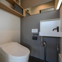 トイレ/洗面のデザイン|トイレ洗面(水回り)施工事例|年間11棟限定。岡山・倉敷で工務店が“作品”として叶えるおしゃれな注文住宅|岡山・倉敷でおしゃれな注文住宅を手がける工務店【意匠堂】