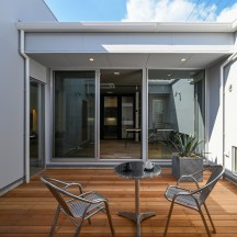 中庭・ウッドデッキ(中庭のある家)施工事例