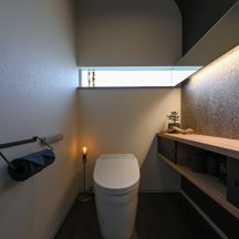 トイレ/洗面のデザイン|トイレ洗面(水回り)施工事例|年間11棟限定。岡山・倉敷で工務店が“作品”として叶えるおしゃれな注文住宅|岡山・倉敷でおしゃれな注文住宅を手がける工務店【意匠堂】
