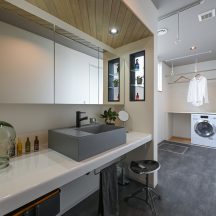トイレ/洗面のデザイン|トイレ洗面(水回り)施工事例|年間11棟限定。岡山・倉敷で工務店が“作品”として叶えるおしゃれな注文住宅|岡山・倉敷でおしゃれな注文住宅を手がける工務店【意匠堂】