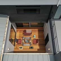 default 中庭・ウッドデッキ(コートハウス)施工事例