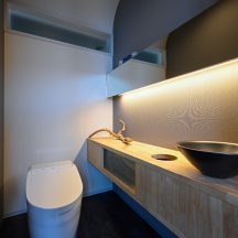トイレ/洗面のデザイン|トイレ洗面(水回り)施工事例|年間11棟限定。岡山・倉敷で工務店が“作品”として叶えるおしゃれな注文住宅|岡山・倉敷でおしゃれな注文住宅を手がける工務店【意匠堂】