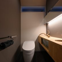 トイレ/洗面のデザイン|トイレ洗面(水回り)施工事例|年間11棟限定。岡山・倉敷で工務店が“作品”として叶えるおしゃれな注文住宅|岡山・倉敷でおしゃれな注文住宅を手がける工務店【意匠堂】