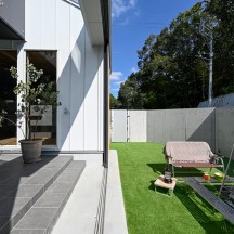 中庭・ウッドデッキ(中庭のある家)施工事例