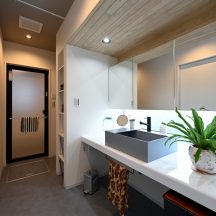 トイレ/洗面のデザイン|トイレ洗面(水回り)施工事例|年間11棟限定。岡山・倉敷で工務店が“作品”として叶えるおしゃれな注文住宅|岡山・倉敷でおしゃれな注文住宅を手がける工務店【意匠堂】