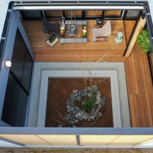 default 中庭・ウッドデッキ(コートハウス)施工事例