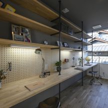 趣味部屋のデザイン|工務店,注文住宅,家づくり,建築家,新築,住宅展示場,設計事務所,岡山,倉敷,総社,中庭のある家,デザイナーズ住宅,インナーガレージ,コートハウス,高気密,高断熱,高性能住宅,耐震住宅,おしゃれ住宅,店舗併用住宅,竣工写真,施工事例|年間11棟限定。岡山・倉敷で工務店が“作品”として叶えるおしゃれな注文住宅|岡山・倉敷でおしゃれな注文住宅を手がける工務店【意匠堂】