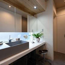 トイレ/洗面のデザイン|トイレ洗面(水回り)施工事例|年間11棟限定。岡山・倉敷で工務店が“作品”として叶えるおしゃれな注文住宅|岡山・倉敷でおしゃれな注文住宅を手がける工務店【意匠堂】