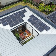 default 中庭・ウッドデッキ(中庭のある家)施工事例