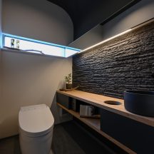 トイレ/洗面のデザイン|トイレ洗面(水回り)施工事例|年間11棟限定。岡山・倉敷で工務店が“作品”として叶えるおしゃれな注文住宅|岡山・倉敷でおしゃれな注文住宅を手がける工務店【意匠堂】