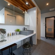トイレ/洗面のデザイン|トイレ洗面(水回り)施工事例|年間11棟限定。岡山・倉敷で工務店が“作品”として叶えるおしゃれな注文住宅|岡山・倉敷でおしゃれな注文住宅を手がける工務店【意匠堂】