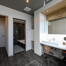 トイレ/洗面のデザイン|トイレ洗面(水回り)施工事例|年間11棟限定。岡山・倉敷で工務店が“作品”として叶えるおしゃれな注文住宅|岡山・倉敷でおしゃれな注文住宅を手がける工務店【意匠堂】