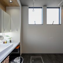 トイレ/洗面のデザイン|トイレ洗面(水回り)施工事例|年間11棟限定。岡山・倉敷で工務店が“作品”として叶えるおしゃれな注文住宅|岡山・倉敷でおしゃれな注文住宅を手がける工務店【意匠堂】