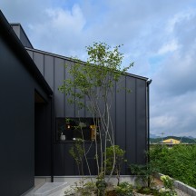 中庭・ウッドデッキ(植栽)施工事例