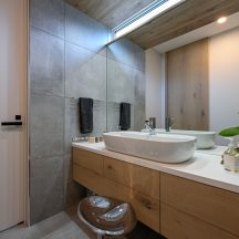トイレ/洗面のデザイン|トイレ洗面(水回り)施工事例|年間11棟限定。岡山・倉敷で工務店が“作品”として叶えるおしゃれな注文住宅|岡山・倉敷でおしゃれな注文住宅を手がける工務店【意匠堂】