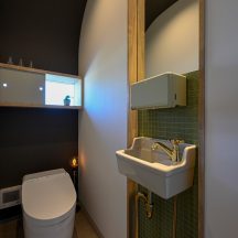 トイレ/洗面のデザイン|トイレ洗面(水回り)施工事例|年間11棟限定。岡山・倉敷で工務店が“作品”として叶えるおしゃれな注文住宅|岡山・倉敷でおしゃれな注文住宅を手がける工務店【意匠堂】