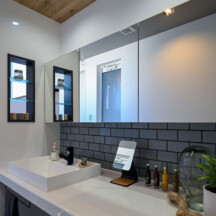 トイレ／洗面のデザイン｜トイレ洗面（水回り）施工事例｜年間11棟限定。岡山・倉敷で工務店が“作品”として叶えるおしゃれな注文住宅｜岡山・倉敷でおしゃれな注文住宅を手がける工務店【意匠堂】