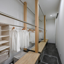 トイレ／洗面のデザイン｜トイレ洗面（ファミリークローゼット）施工事例｜年間11棟限定。岡山・倉敷で工務店が“作品”として叶えるおしゃれな注文住宅｜岡山・倉敷でおしゃれな注文住宅を手がける工務店【意匠堂】