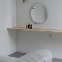 新築注文住宅竣工写真おしゃれなサロン内装