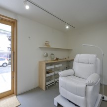 新築注文住宅竣工写真おしゃれなサロン内装