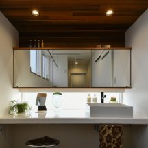 工務店、オシャレ住宅、デザイン建築、注文住宅、岡山工務店、意匠堂、新築、店舗設計、完成見学会、工務店、デザイナーズ住宅、岡山一級建築士事務所 トイレ/洗面のデザイン|年間11棟限定。岡山・倉敷で工務店が“作品”として叶えるおしゃれな注文住宅|岡山・倉敷でおしゃれな注文住宅を手がける工務店【意匠堂】
