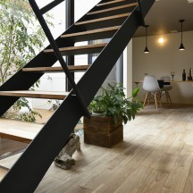 工務店,注文住宅,家づくり,建築家,新築,住宅展示場,設計事務所,岡山,倉敷,総社,中庭のある家,デザイナーズ住宅,インナーガレージ,コートハウス,高気密,高断熱,高性能住宅,耐震住宅,おしゃれ住宅,店舗併用住宅,竣工写真,施工事例
