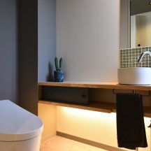 トイレ/洗面のデザイン|トイレ洗面(水回り)施工事例|年間11棟限定。岡山・倉敷で工務店が“作品”として叶えるおしゃれな注文住宅|岡山・倉敷でおしゃれな注文住宅を手がける工務店【意匠堂】