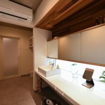 工務店、オシャレ住宅、デザイン建築、注文住宅、岡山工務店、意匠堂、新築、店舗設計、完成見学会、工務店、デザイナーズ住宅、岡山一級建築士事務所 トイレ/洗面のデザイン|年間11棟限定。岡山・倉敷で工務店が“作品”として叶えるおしゃれな注文住宅|岡山・倉敷でおしゃれな注文住宅を手がける工務店【意匠堂】