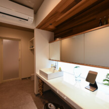 トイレ／洗面のデザイン｜年間11棟限定。岡山・倉敷で工務店が“作品”として叶えるおしゃれな注文住宅｜岡山・倉敷でおしゃれな注文住宅を手がける工務店【意匠堂】